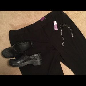 NWT Lane Bryant black Houston dress pants 24w